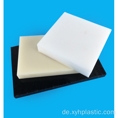 Weiß/schwarzer Pom -Copolymer -Acetalblatt/Platte/Block